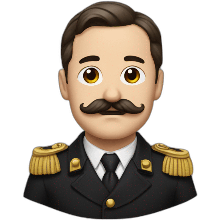 adolf h tiny moustache emoji