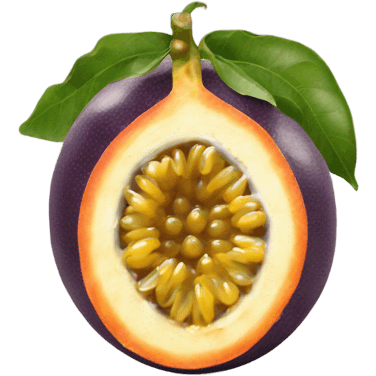 Passion fruit  emoji