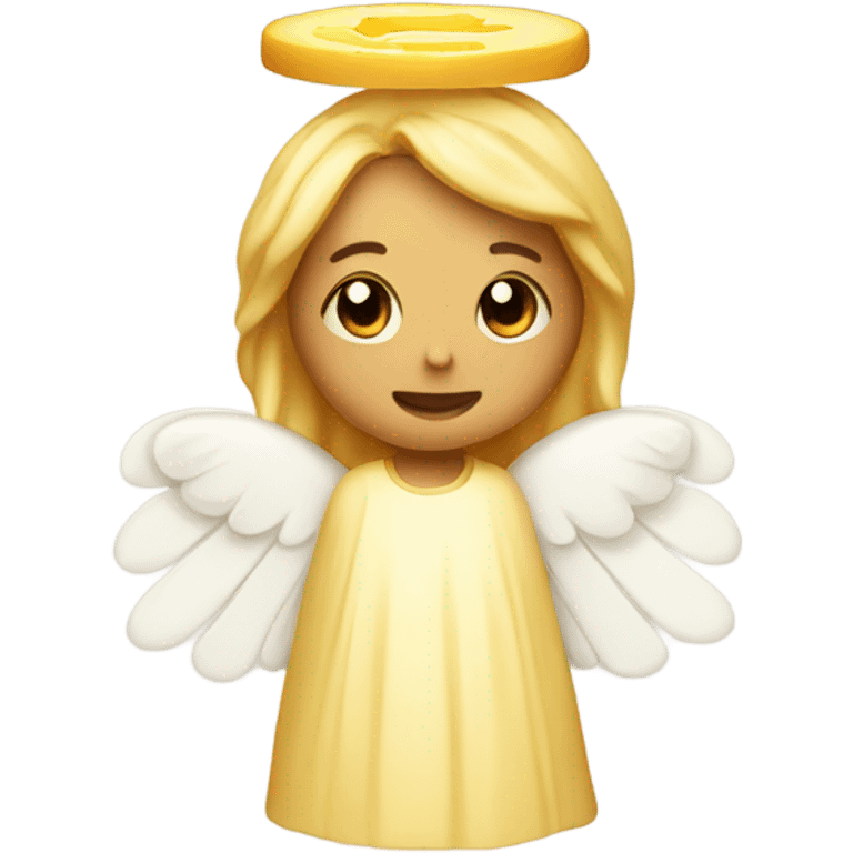 butter with a halo and wings emoji