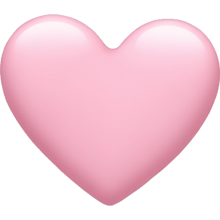 light pink heart with hearts around it  emoji