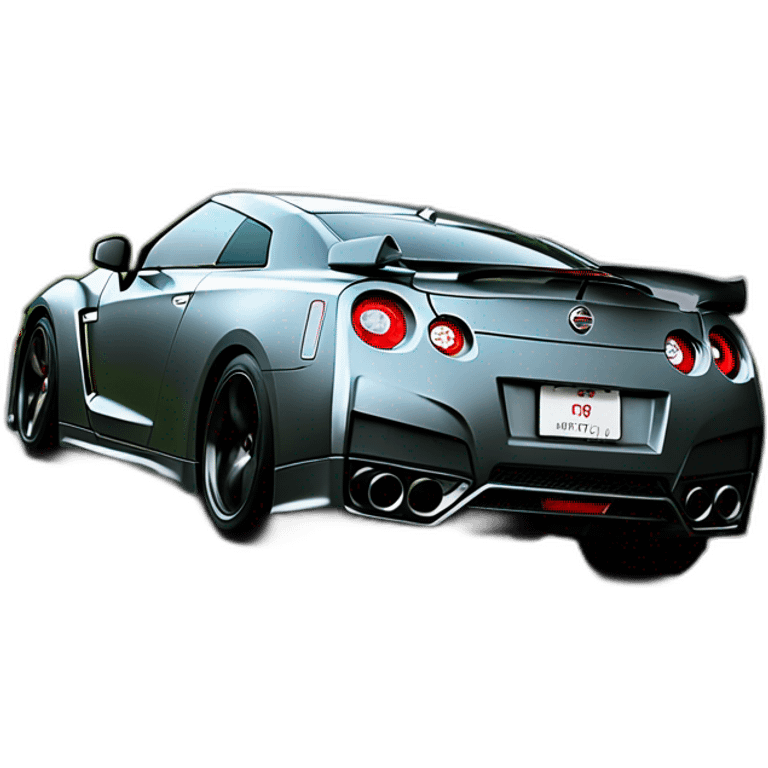 Driving down the hill at 152 mph in Nissan GTR should be r36 emoji