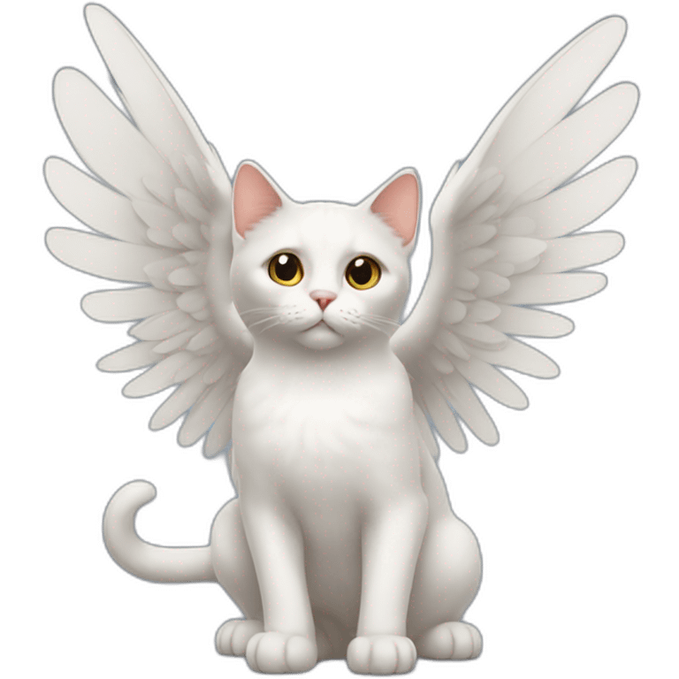 Cat with wings emoji