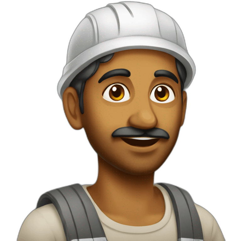 Tamilian labourer emoji