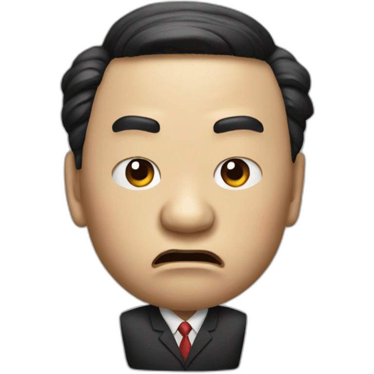 angry Xi Jinping emoji