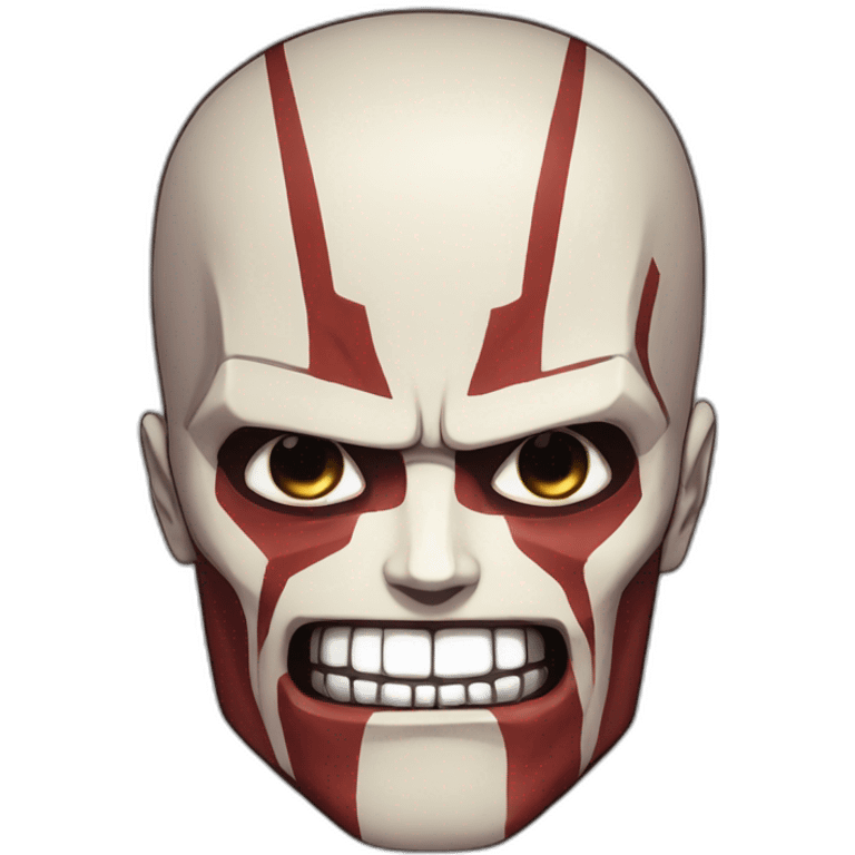 The colossal titan, Shingeki no Kyojin emoji