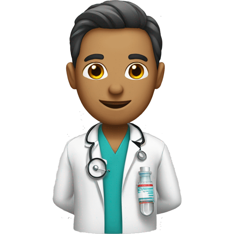 doctor with a syringe emoji