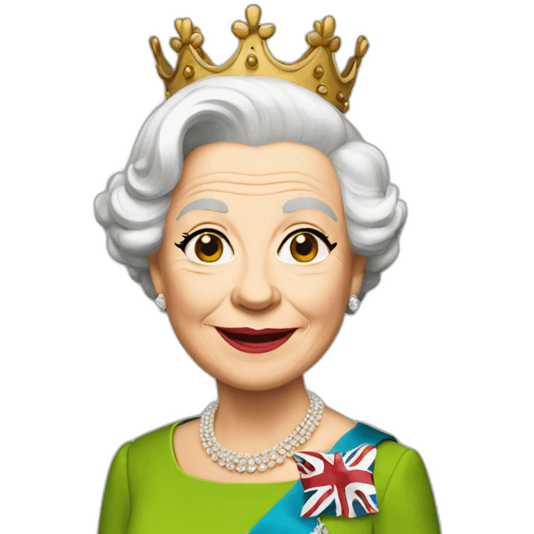 queen elizabeth emoji