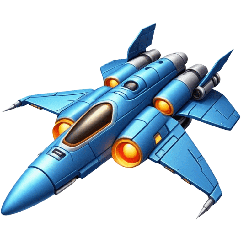 SHMUP spaceship emoji