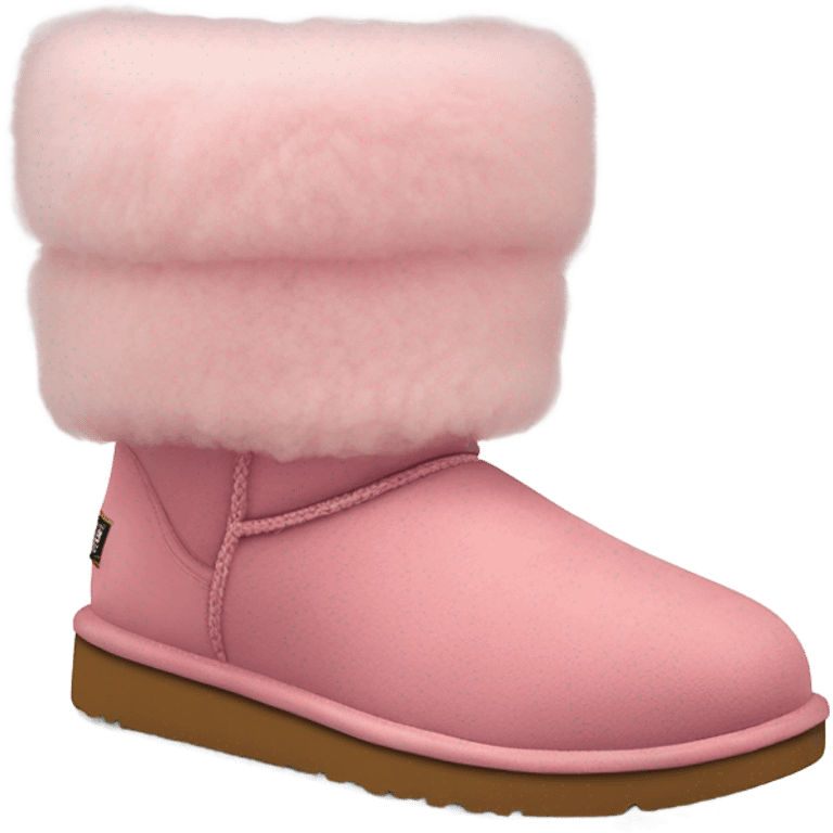 Pink Uggs emoji