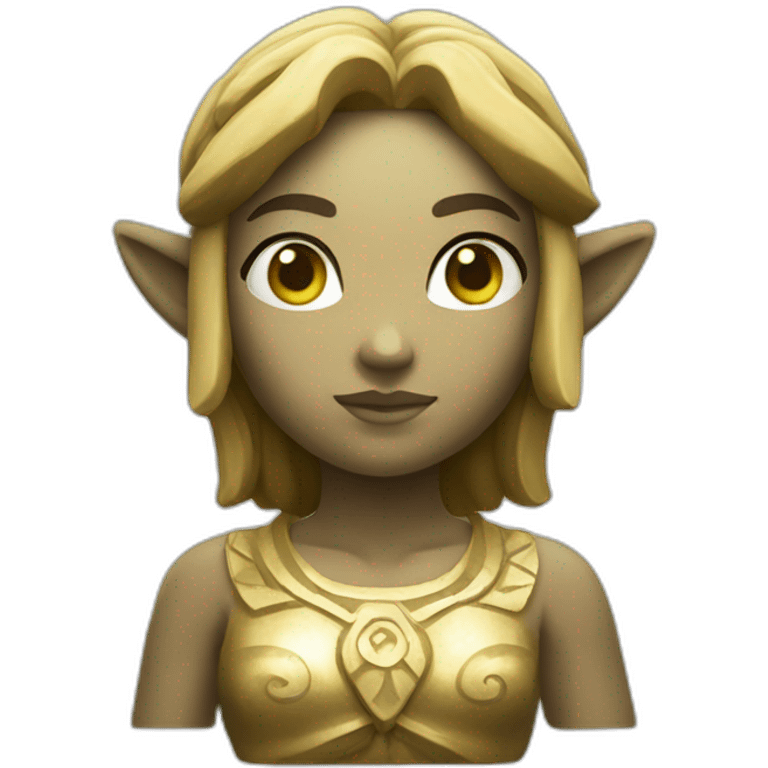 Statue of the Goddess of Zelda emoji