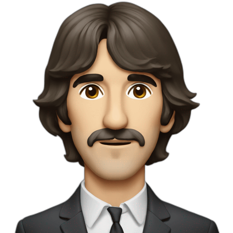 George harrison beatles emoji