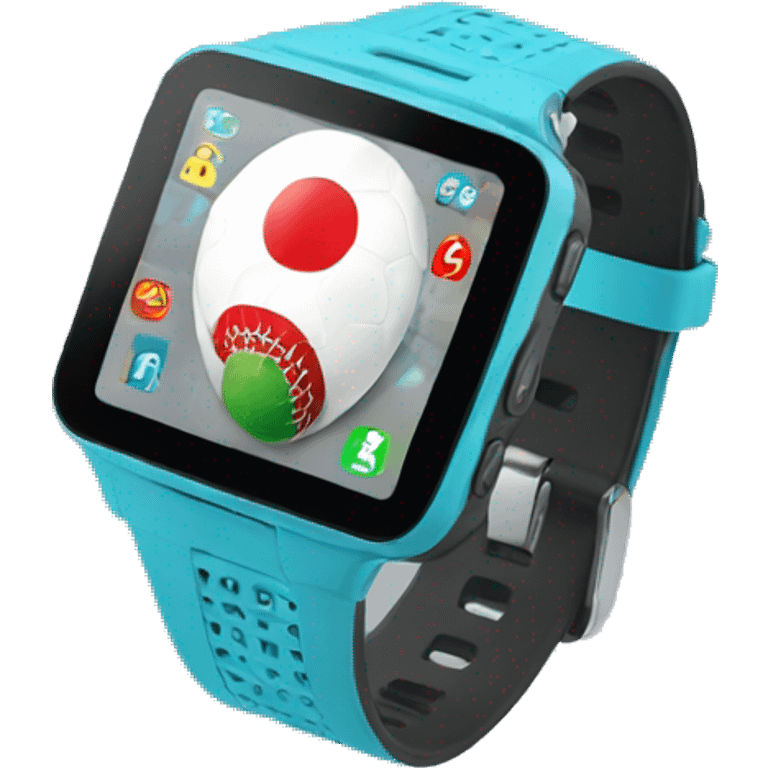 sport smart watch emoji