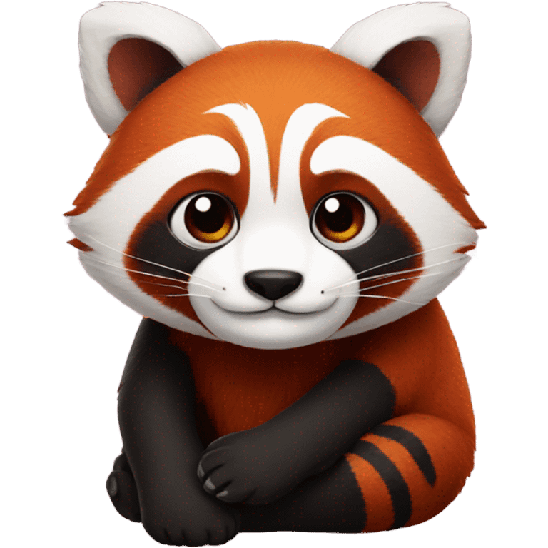 Redpanda chilling  emoji