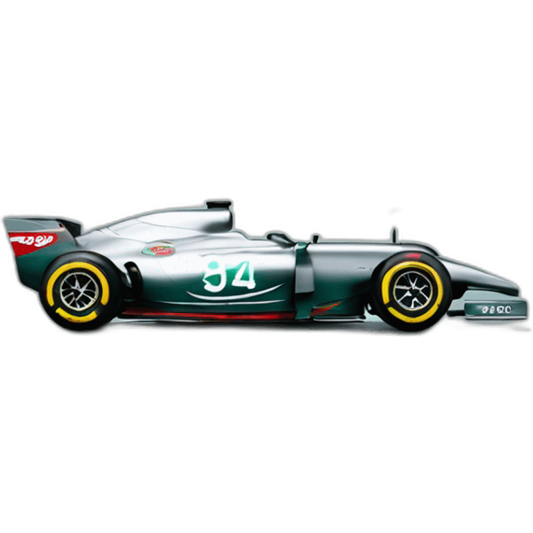 Aston Martin F1 car emoji