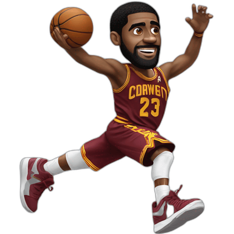 Flying Kyrie irving emoji