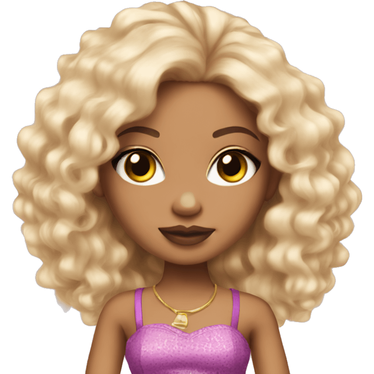 Light skin bratz doll emoji