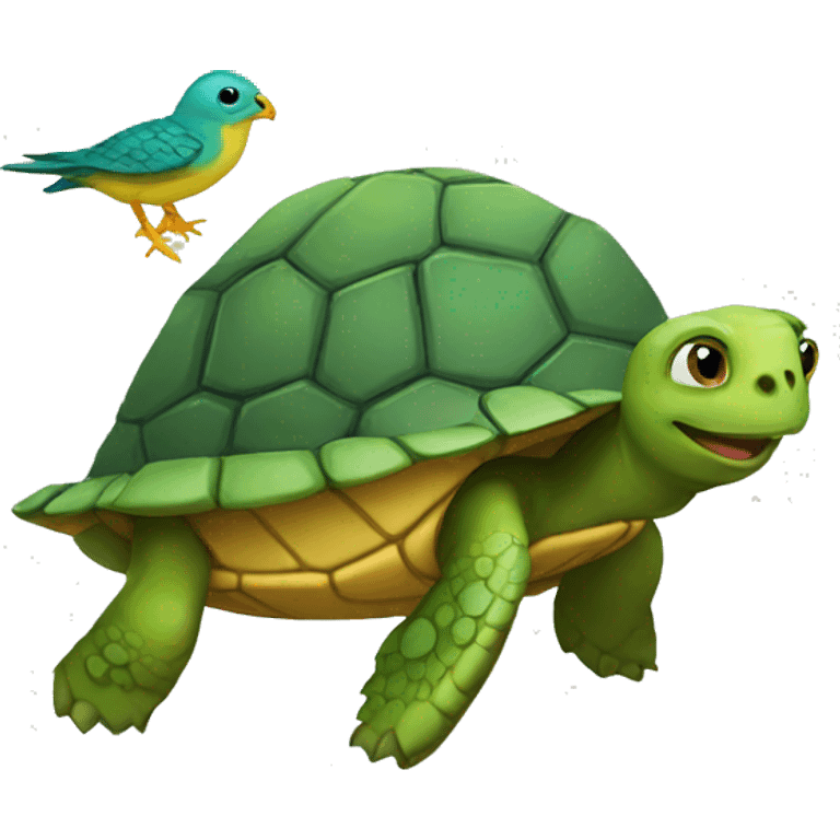 turtle + bird emoji