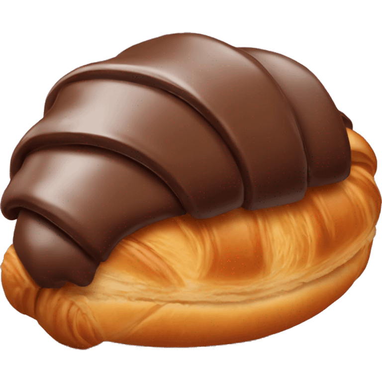 croissant with chocolate  emoji