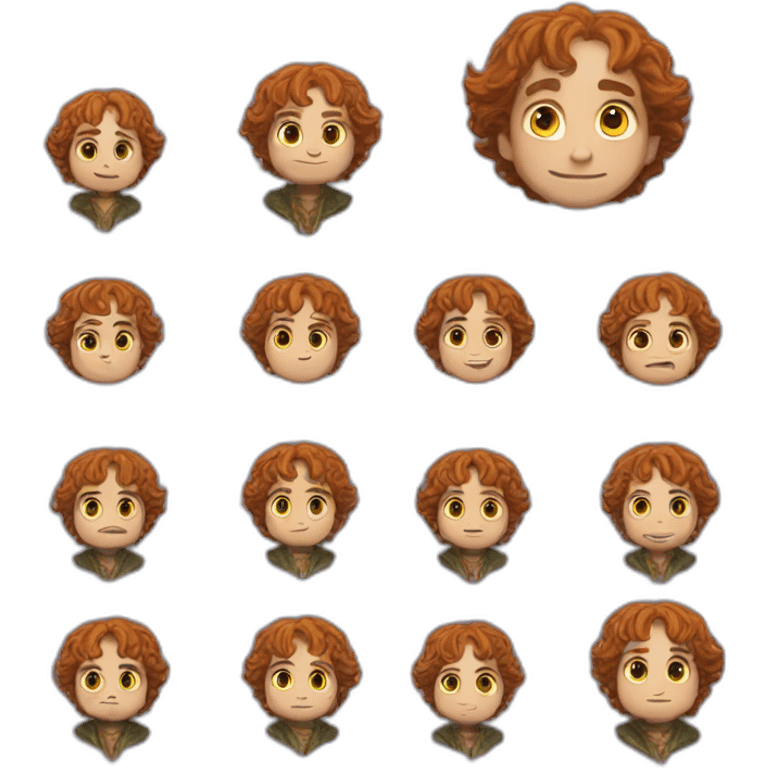 Pippin-hobbit emoji