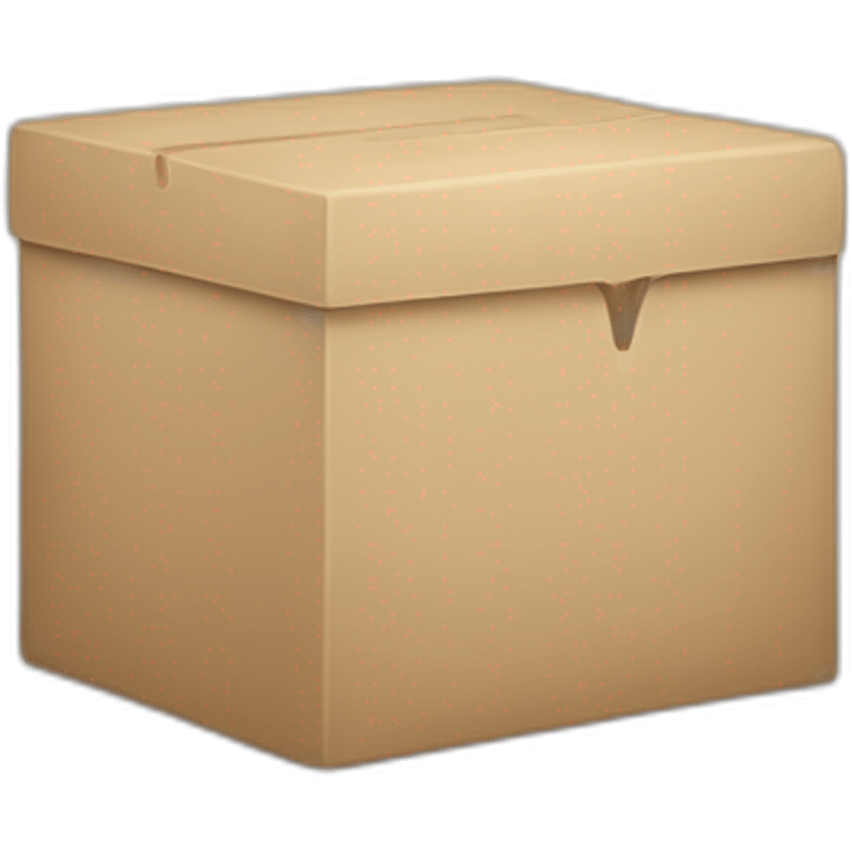 beige check in box emoji