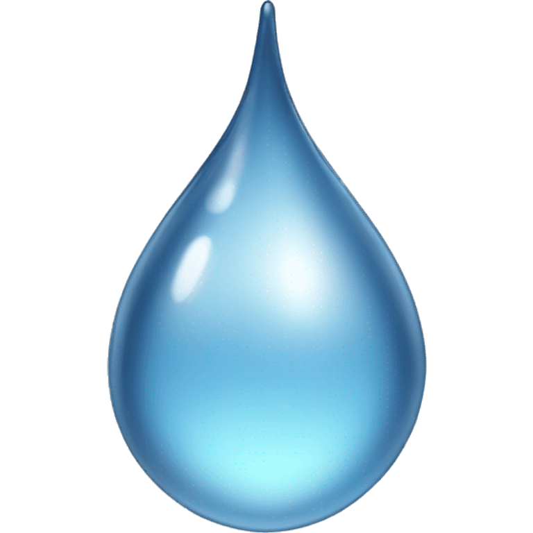 single water droplet emoji