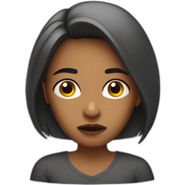 Disappointed woman emoji