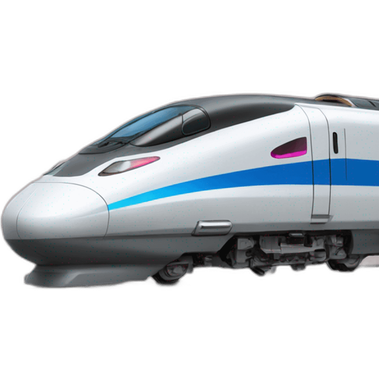 fusion colors bullet train emoji