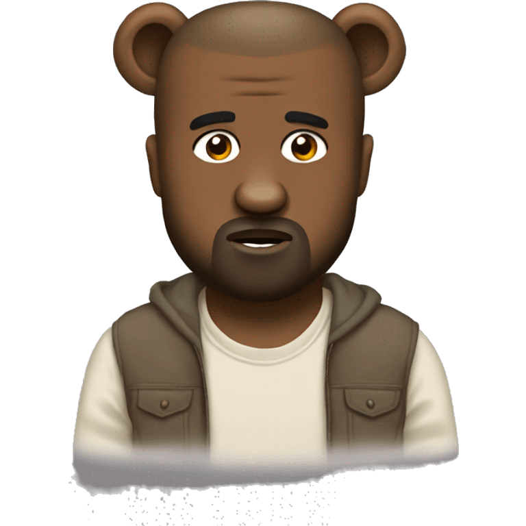 Kanye West Bear  emoji