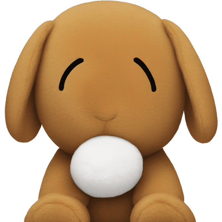 Miffy stuffed animal  emoji