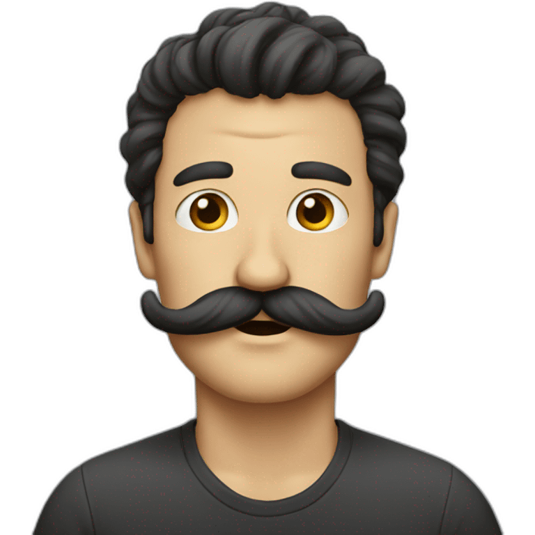 mustache emoji