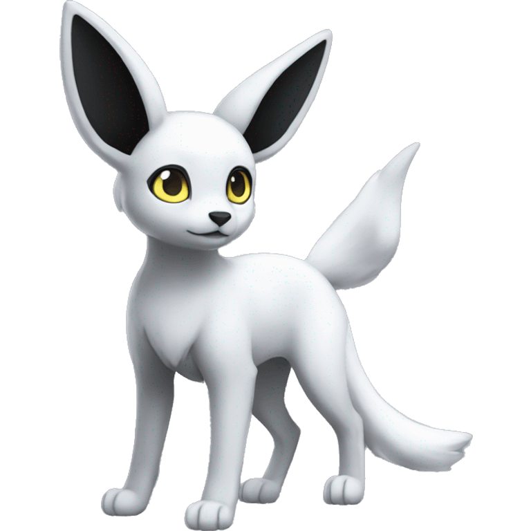 White Nebula Umbreon full body emoji