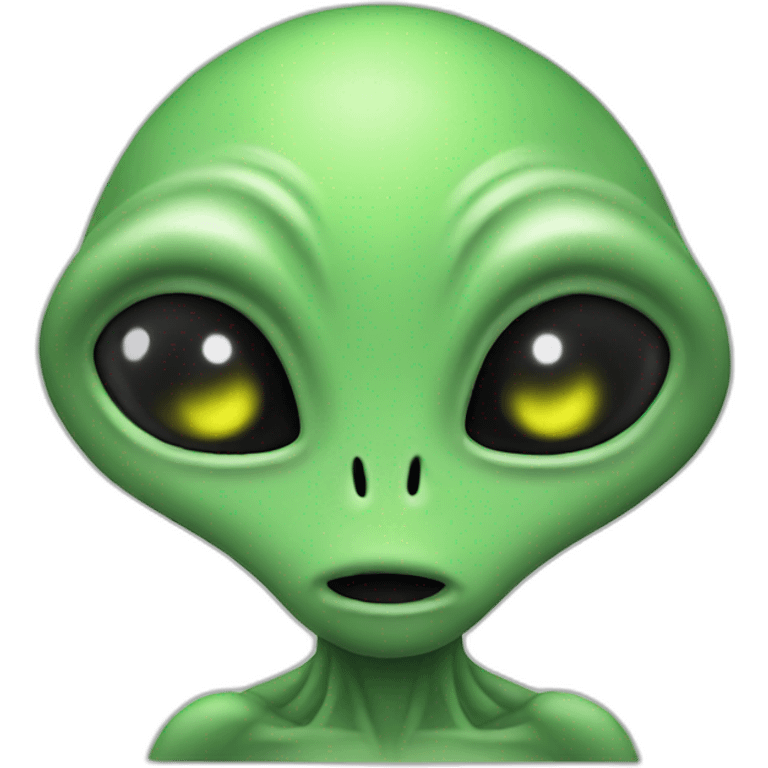 Alien macbook emoji