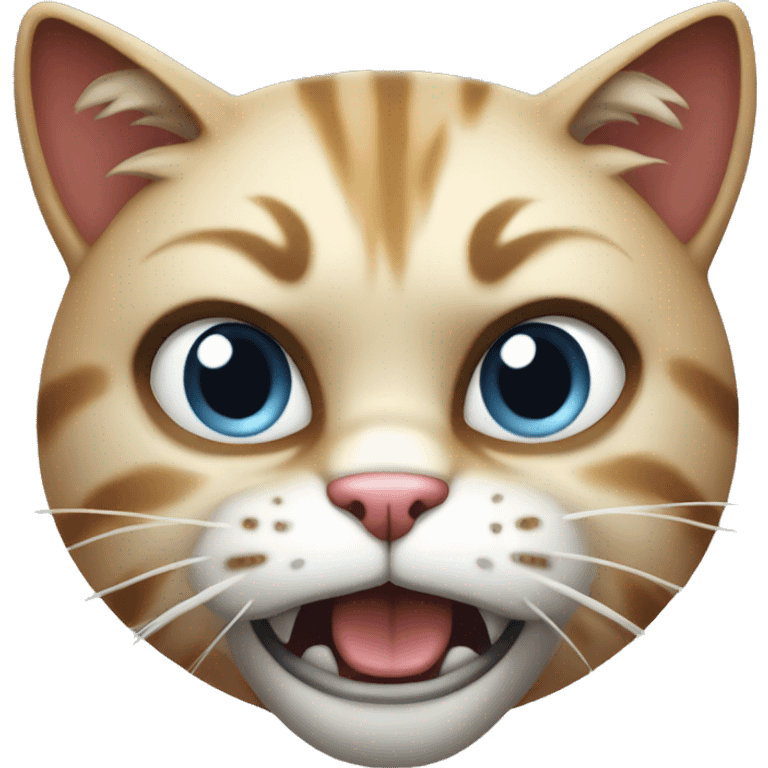 raging cat emoji