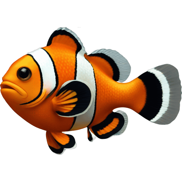 a clownfish emoji