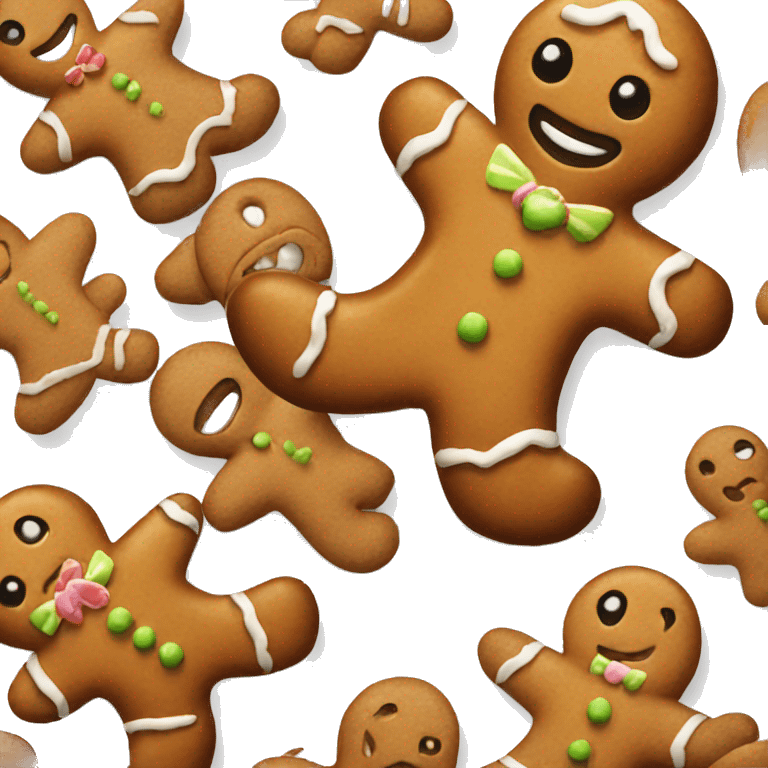 Gingerbread emoji