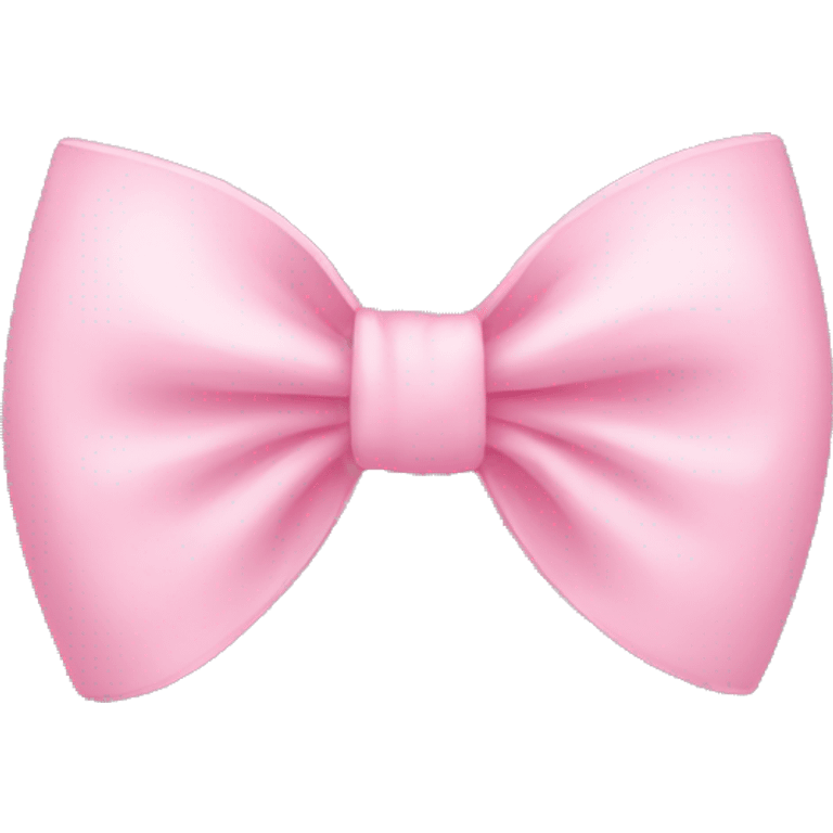 Light pink bow  emoji