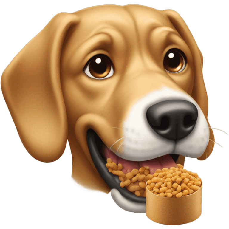 Dog eat dogfood emoji