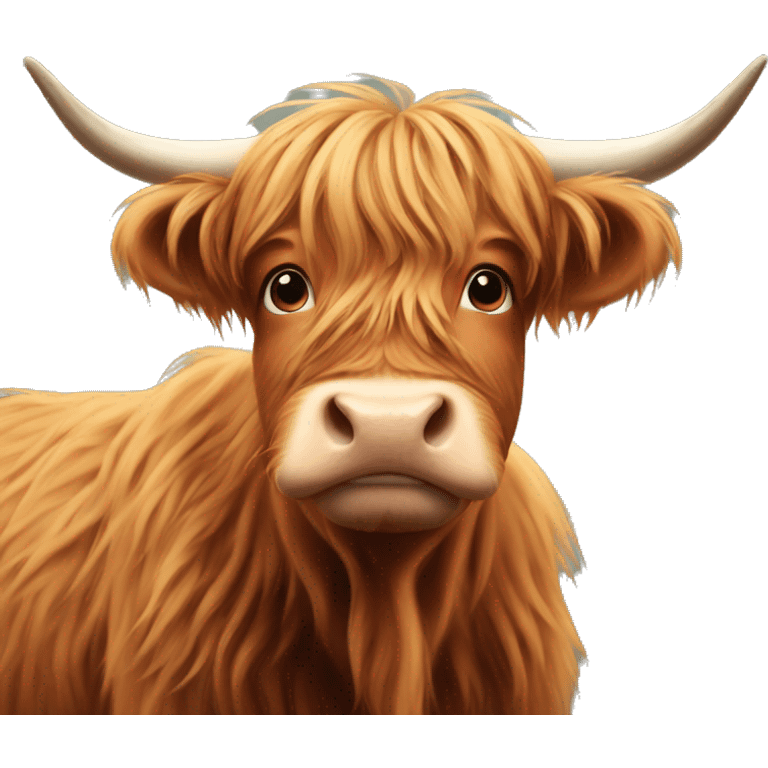 Highland cow emoji