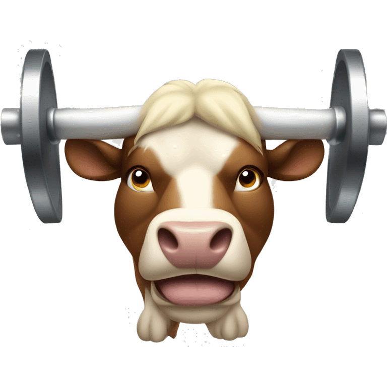 muscle bull strengthening emoji