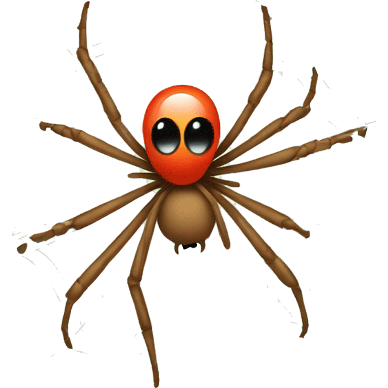 Spider on web  emoji