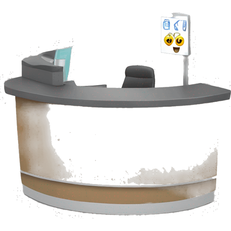 WELCOME DESK emoji