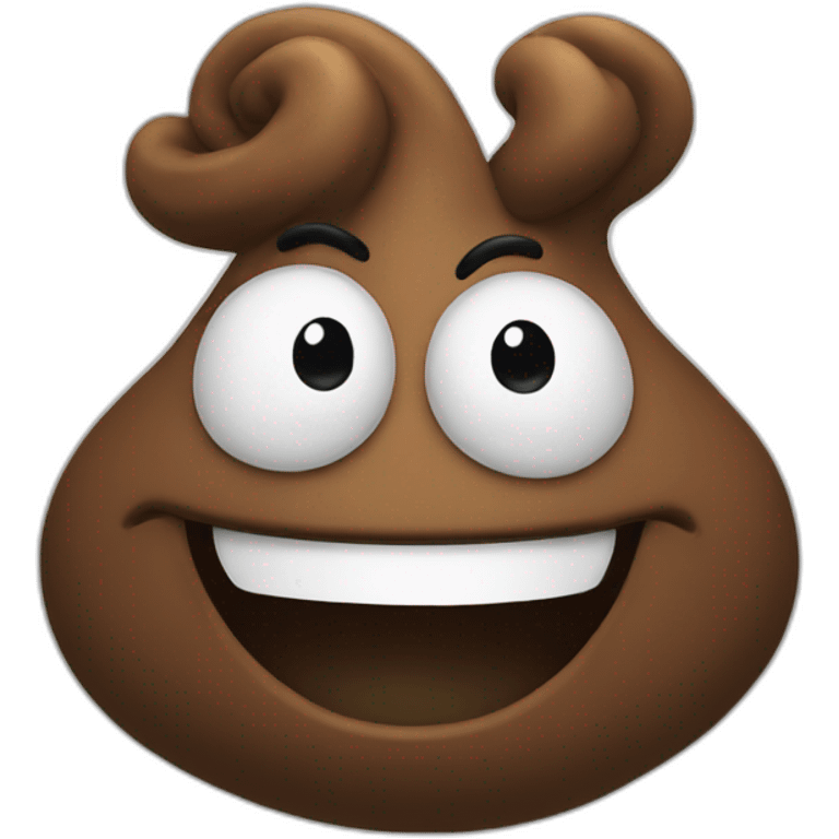 happy poo emoji