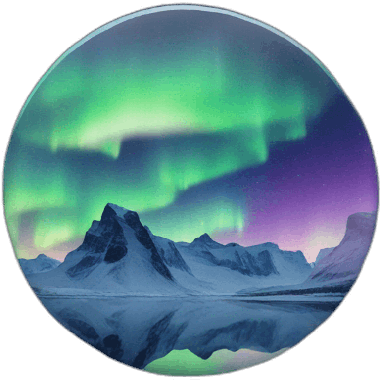 northern lights picture emoji