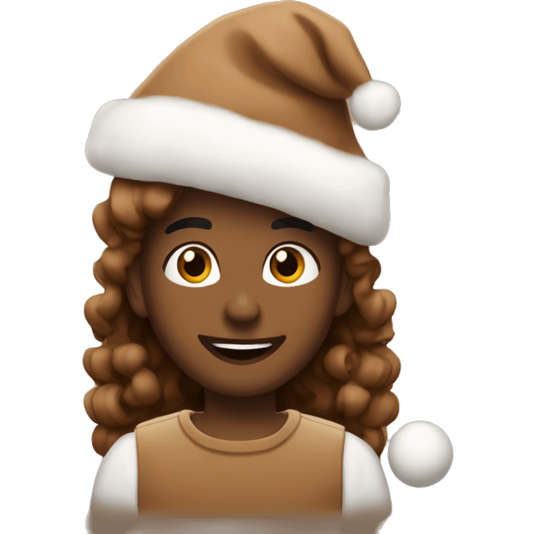 Brown Christmas aesthetic  emoji