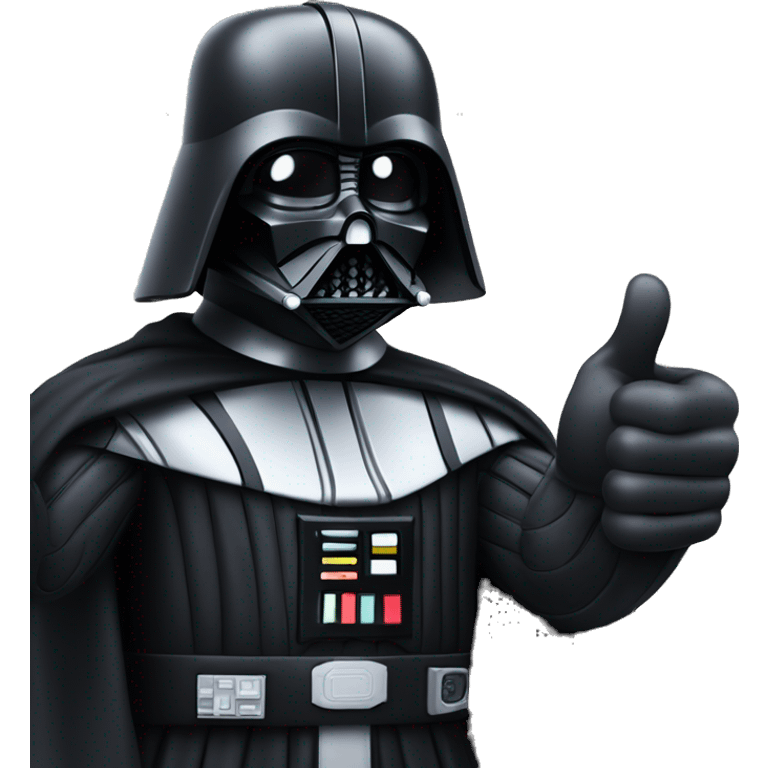 Darth Vader giving a thumbs up emoji