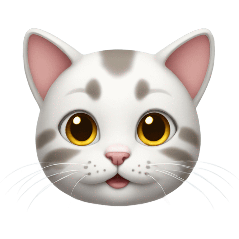 Cute kitty emoji