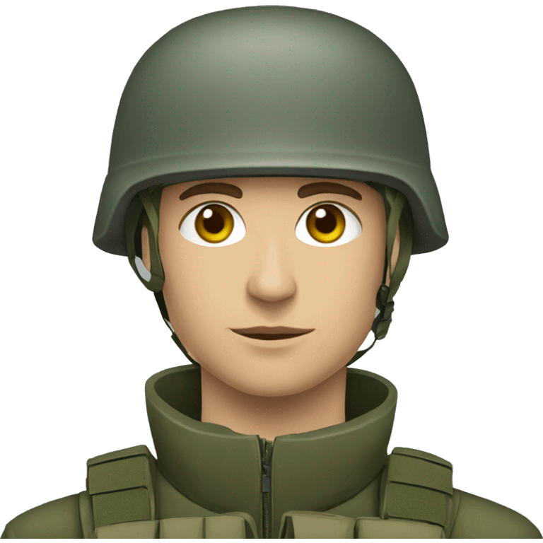 Military operator Ukraine armed forces emoji