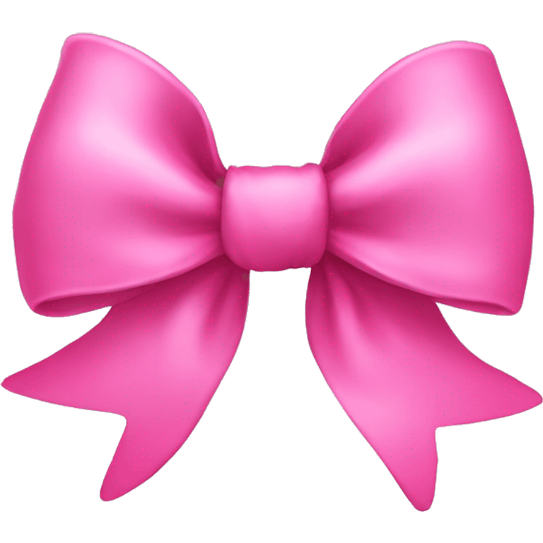 Pink bow emoji