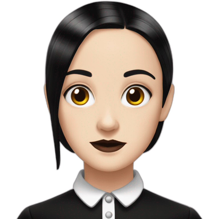 Wednesday Addams emoji