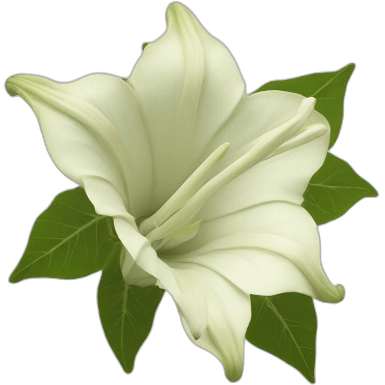 Datura flower emoji